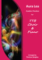 Aura Lea TTB choral sheet music cover